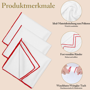 الأكثر مبيعًا قماش مخملي أبيض مزدوج الوجه مع مايكروفايبر تنظيف بالشاشة - Product Image 3