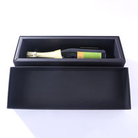 Caja de Regalo de Alta Gama para Vino, con Materiales Reciclados, para Botellas de Whisky, Vodka, Tequila y Vino