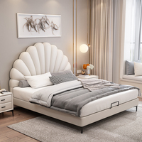 Lit moderne et simple pour adultes ou enfants avec rangement pour mobilier de chambre Lits rembourrés