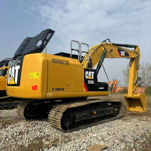 20ton used cat 320EL excavator good quality 320 320E 320GC Excavating machinery used cat 320EL brand diggers Stock - Product Image 2