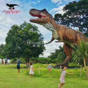 Robot Artificial de Tiranosaurio Rex en Movimiento, Simulación de Dinosaurio de Tamaño Real para la Diversión de los Niños - Product Image 2