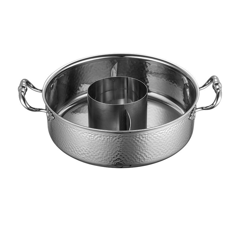 Olla caliente de ZI-MU natural de doble sabor