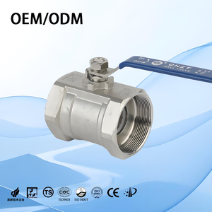 1/4 đến 4 inch thép không gỉ 1 cái van bi cho nước với NPT chủ đề áp lực cao 1000wog - Product Image 3