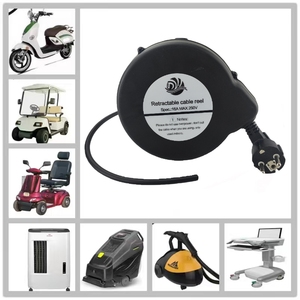 Cavo di <span class=keywords><strong>Prolunga</strong></span> Elettrica Retrattile Automatico 2G*0.75mm2 con Avvolgitore DYH-1606 - Product Image 2