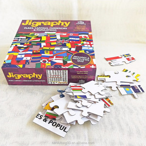 Custom Logo/fashion design design paperboard paper 300/1000/500/2000 Pieces Juego de puzzle for adults - Product Image 2