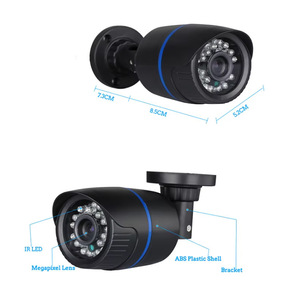 HJ-CX508 AHD <b>CCTV</b> <b>Camera</b> 1080TVL H.264 Analog Surveillance <b>Camera</b> with IR LEDs for <b>Outdoor</b> Use - Product Image 2