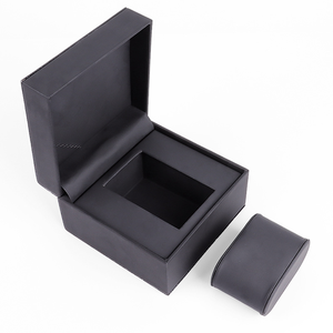 Boîte d'emballage <span class=keywords><strong>de</strong></span> <span class=keywords><strong>montre</strong></span> <span class=keywords><strong>de</strong></span> <span class=keywords><strong>luxe</strong></span> en carton et cuir, personnalisable avec logo, faible MOQ, personnalisation unique, présentoir individuel pour <span class=keywords><strong>montre</strong></span> - Product Image 5