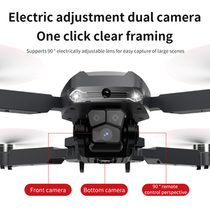 2024 mô hình mới mini bay không người lái tránh chướng ngại vật chụp ảnh trên không dòng chảy quang học động cơ không chổi than máy ảnh giá rẻ người mới bắt đầu Wi-Fi - Product Image 3