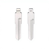 10 PIÈCES/LOT # Lame de clé de voiture 01 KD Remote Blade HU49 Golf Polo Santana Jetta Passat vierge DIY pour VVDI sans fonction R/C MÉTAL