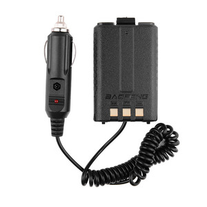 ที่ชาร์จแบตเตอรี่ในรถยนต์ Baofeng สำหรับแบตเตอรี่ BL-5 แรงดันไฟฟ้าขาเข้า 12V พร้อมสายเคเบิลแบบขดและไฟแสดงสถานะ - Product Image 2