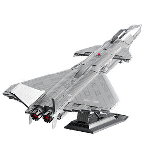 J-20 aerei da caccia DIY blocco di costruzione <span class=keywords><strong>Set</strong></span> educativo giocattolo per ragazzi di plastica piccole particelle compatibili con per <span class=keywords><strong>Lego</strong></span> all'ingrosso - Product Image 1