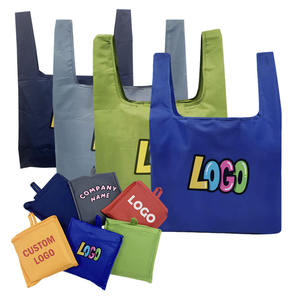 Bolsa Plegable con Fondo Cuadrado, Impresa con Serigrafía, Reciclable, Portátil, Personalizada, Ecológica, con Logotipo Personalizado - Product Image 1