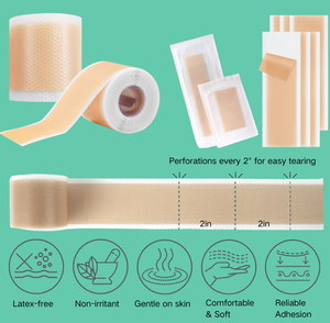 Parches Autoadhesivos Reutilizables para Cicatrices, Láminas de Gel de Silicona, Tiras Adhesivas para Estrías, Certificación CE Clase I - Product Image 5