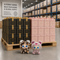 Robot de bureau IA nouvelle génération en peluche 2026 – Innovation phare de la Spielwarenmesse – Coffret cadeau de luxe à collectionner – Forte rentabilité