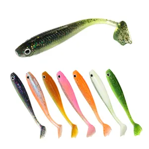 Factory Price New Artificial Bionic Duck Palm T Tail Swim Bait Lures Fishing Soft, Soft Plastic Fishing Lures from Singapore