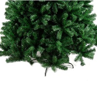 Grand arbre de Noël artificiel écologique en PVC avec trépied métallique pour salon intérieur