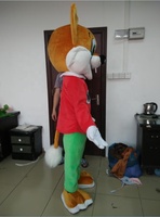 Superbe Costume de Mascotte Écureuil Rouge Personnalisé pour Adulte en Peluche pour les Fêtes du Nouvel An