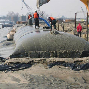 Protection côtière, contrôle des inondations, géosacs industriels perméables à l'eau, géotextiles tissés en PP remplis <span class=keywords><strong>de</strong></span> <span class=keywords><strong>sable</strong></span>, géotubes - Product Image 4