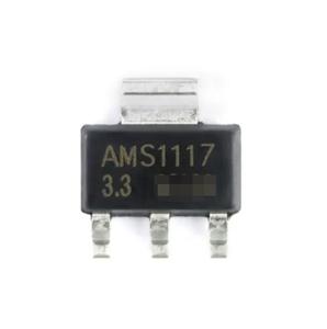 LM1117MPX-3.3/NOPB ชิ้นส่วนอิเล็กทรอนิกส์แท้ วงจรรวม ตัวควบคุมแรงดันไฟฟ้าเชิงเส้น LDO IC REG LIN 3.3V 800MA SOT-223-4 - Product Image 1