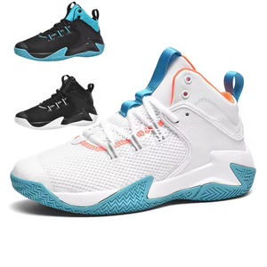 Men's Sporty Casual Lace-Up <b>Shoes</b>-Soft-Sole Sports Board Design Mesh Upper Breathable <b>Waterproof</b> Retro Lightweight Anti-Slip - Product Image 6