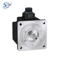 Moteur servo Lexium 26 à commande vectorielle triphasée, entraînement AC, encodeur haute résolution, IP65, axe clavillé, industriel