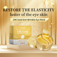 Meilleur Grossiste d'Usine Masque Gelée pour les Yeux Hydratant et Raffermissant Anti-Rides au Gel de Vitamine E, Acide Hyaluronique Biologique et Or 24 Carats