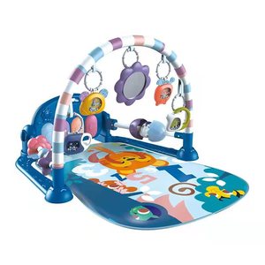 Tapis de jeu amusant pour bébé, avec pédale, <span class=keywords><strong>piano</strong></span>, gymnastique, activité rampante, sensorielle, musique et lumières - Product Image 6