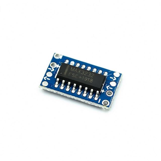 Mini MAX3232 RS232 to TTL Serial Port Leavel Converter Brush Module Connecter MAX232 Flashing Board