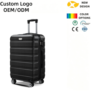 Juego de <span class=keywords><strong>Maletas</strong></span> Rígidas ABS Personalizables con Ruedas Giratorias, Maleta de Viaje Ligera, Equipaje de Mano para Negocios - Product Image 1