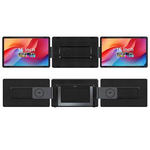 2026 New Arrival 16 Inch Portable Monitor Support FHD Portable Triple Screen Monitor for Laptop - Product Image 1