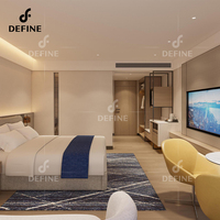 Solution Complète de Fabrication sur Mesure pour Hôtels 3-5 Étoiles : Ensemble de Mobilier de Chambre