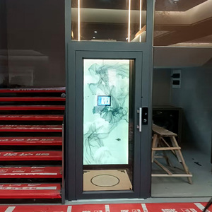 Ascenseur domestique intérieur et extérieur, traction hydraulique, sans obstacle, petit puits sans fond, 2345 étages, ascenseur domestique - Product Image 2