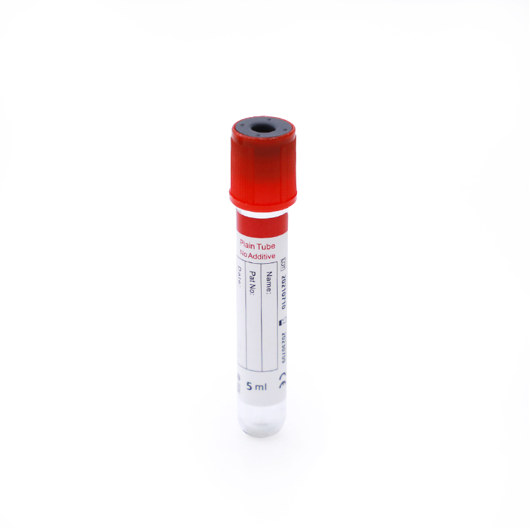 HBH Plain Tube Blood Micro Container Micro Blood Collecting Tube Plastic Plain Tube with Screw Top