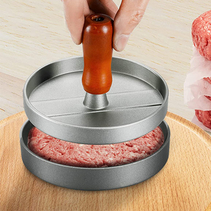 <b>Kitchen</b> <b>Gadgets</b> Wholesale Metal Protein Press Burger Press Hamburger Patty Maker Aluminum Smashed Burger Press - Product Image 1