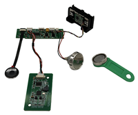 En gros 13.56 MHz Sans Contact Mini Magnétique POS Lecteur De Carte Écrivain Encodeur MSR Carte Lire Écrivain Ibutton Combo Lecteur En Gros