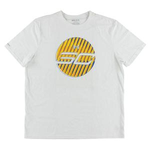 เสื้อทีเชิร์ทผู้ชายสี: ขาว/เหลือง | ของแท้100% - Product Image 1