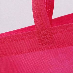 Sacs fourre-tout personnalisés de haute qualité avec logo imprimé, en non-tissé recyclé, imperméables, légers, réutilisables, pliables, de différentes tailles pour le shopping - Product Image 4