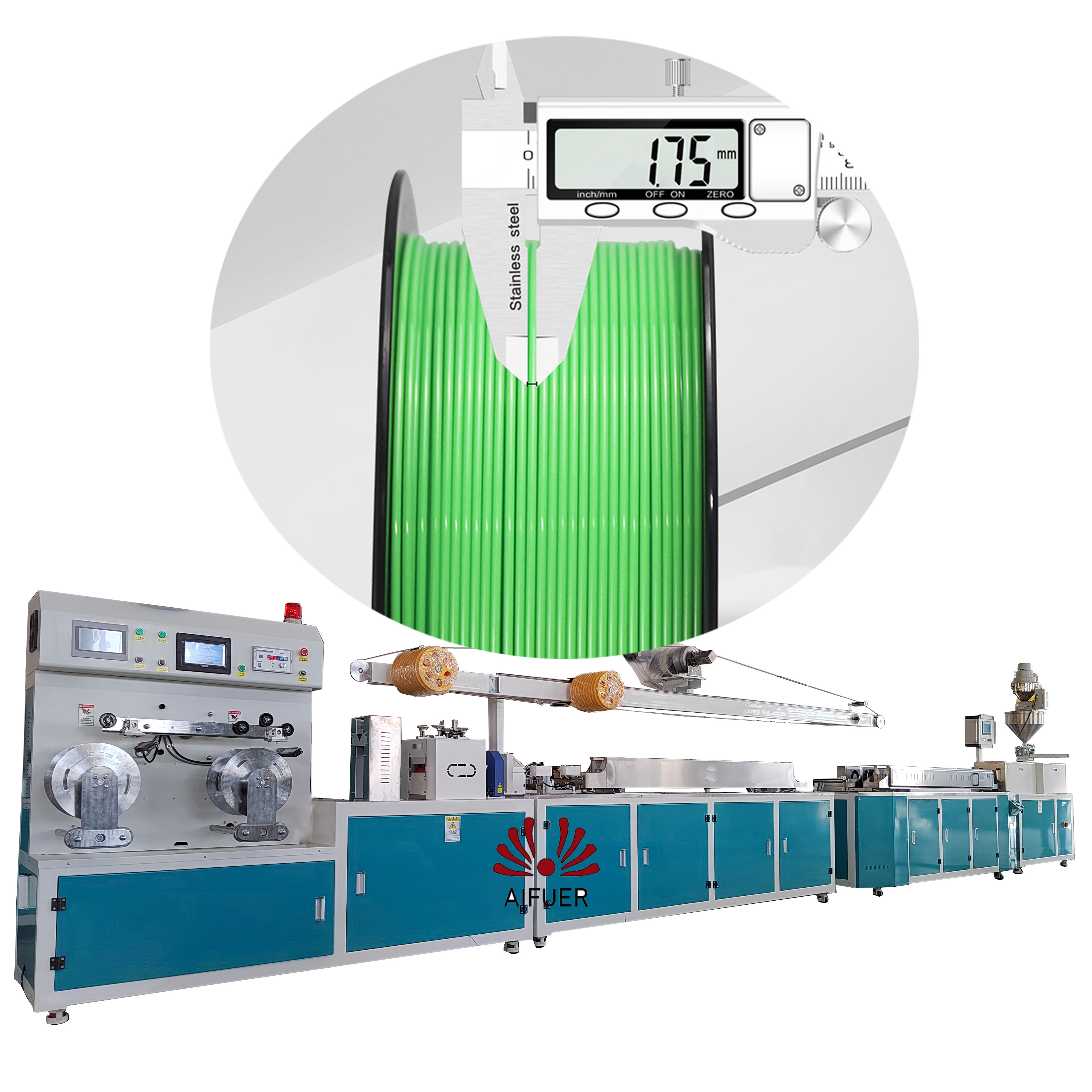 3Dプリンターフィラメント製造機3Dフィラメントメーカー押出機