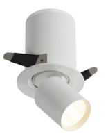 Projecteur LED télescopique rotatif à 355 degrés Flexible réglable Cob Led Spot encastré en aluminium pour plafonnier