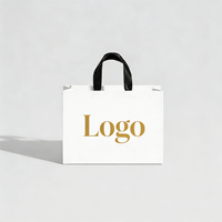 Bolsas de Papel para Regalo con Logotipo Estampado en Oro Personalizado, Laminación Mate y Asas de Listón