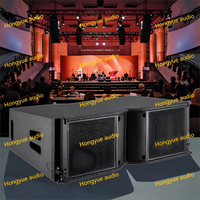 Enceintes professionnelles à double ligne acoustique de 10 pouces, 2 voies, pour événements en plein air, système de sonorisation professionnel à ligne acoustique