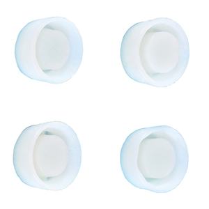 ตาชั่งปลาทรงกระบอกทำจากเรซิน Diy,ตาชั่งเพชรพื้นผิวบัวกระถางปลูกพืชอวบน้ำแม่พิมพ์ที่เขี่ยบุหรี่ถ้วยเทียนหอม4ชิ้น - Product Image 3