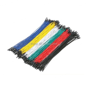 Fil de connexion DuPont 2.54 22AWG avec terminal, blanc/noir/rouge/jaune/bleu/vert, avec gaine en caoutchouc 1P, 10/20/30CM - Product Image 4