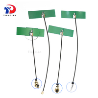 Antena PCB WiFi 2.4G en Forma de T, U.FL MHF4 Zigbee, de Alta Ganancia 5dBi, Interna, 2400-2500MHz, Venta al Por Mayor