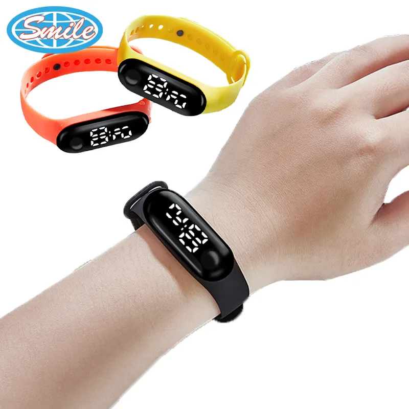 Impermeabile Smart Color Screen Watch cardiofrequenzimetro monitoraggio Health Tracker braccialetto sportivo orologio digitale per uomo donna