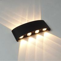Applique murale LED directe usine en acrylique pour intérieur (chambre, salon) et extérieur (jardin, cour) – Plusieurs styles disponibles