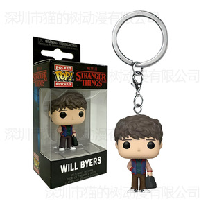 Portachiavi in PVC con Personaggi di <span class=keywords><strong>Stranger</strong></span> <span class=keywords><strong>Things</strong></span>, Modellini in Vinile, Giocattoli per Bambini, Accessori per Portachiavi, Regali - Product Image 4
