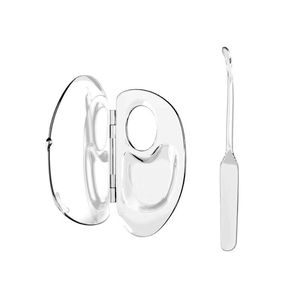 Portable Acrylic <b>Foundation</b> <b>Palette</b> With Mixing Spatula For Makeup Artists Face Use - Product Image 2