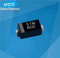 Diode redresseuse GPP STD 1A 1000V S1M, diode redresseuse à montage en surface, emballage SMC