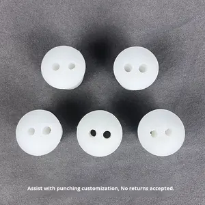 Tabung uji Flask segitiga laboratorium lubang Plug karet silikon tahan Alkali asam suhu tinggi keruncut-karet Premium - Product Image 1